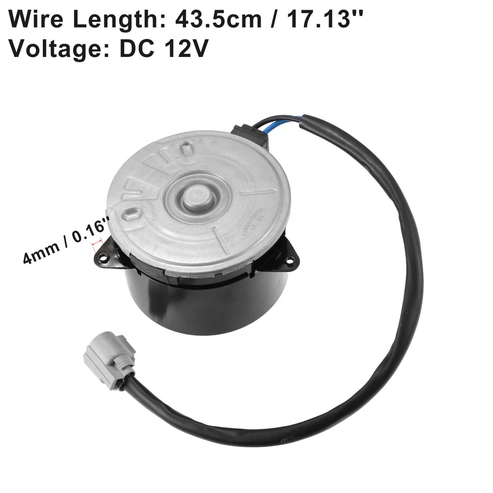 Motor ventilador radiador 16363-20400 para Toyota Highlander para Lexus RX400h 06 07 08 Foto 3 de 4