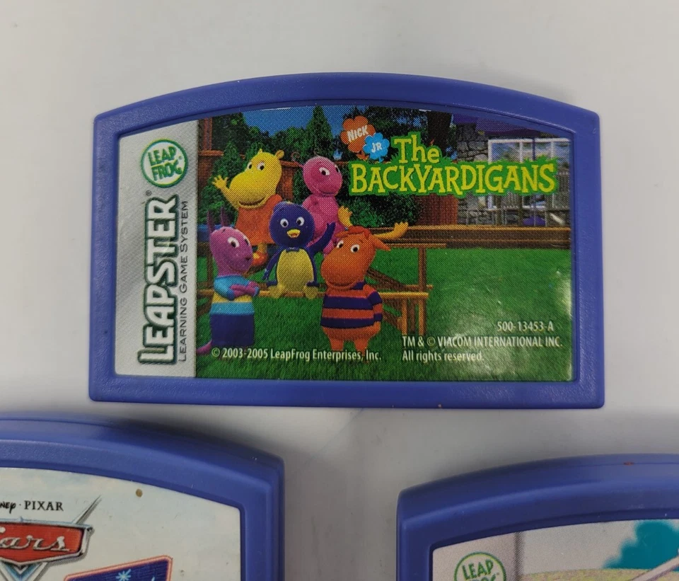 Leap Frog Leapster LeapPad Game Cartridges CARS DORA PET Lot 5 UNTESTED Read - Image 2 of 4