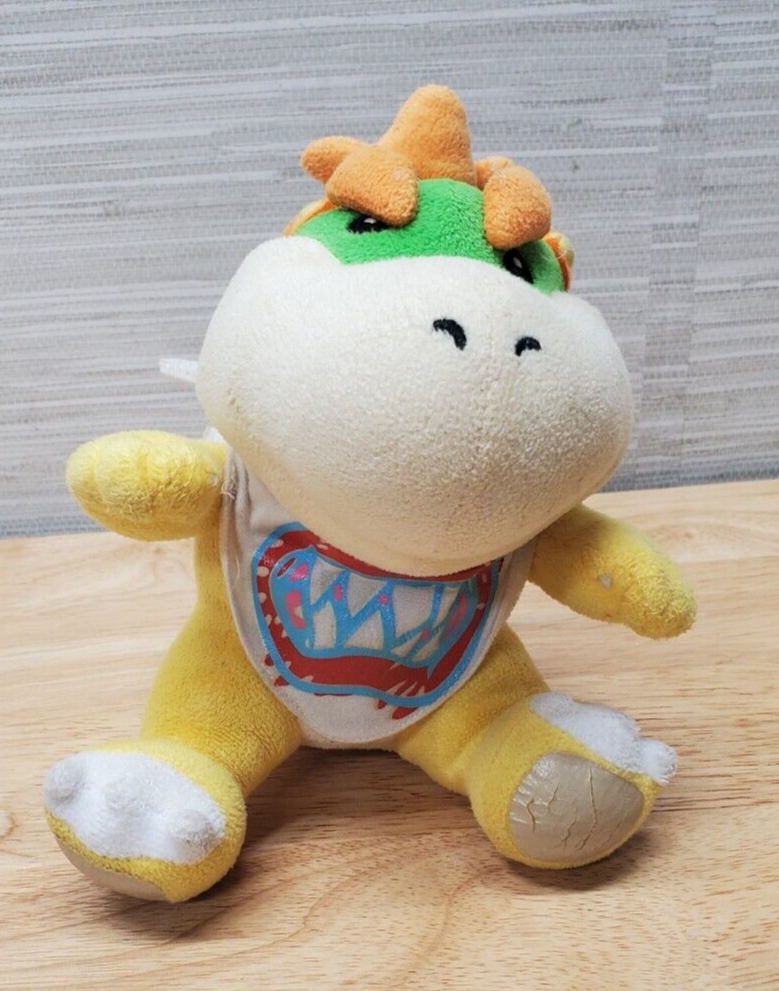 Official 6'' Bowser Junior Jr Plush SANEI Japan Nintendo Super