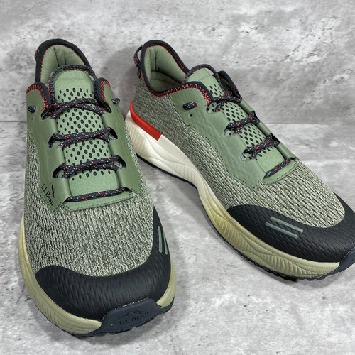 L. L. Bean Dirigo Green Lace Up Men's Sneakers Trail Shoes Size 11.5