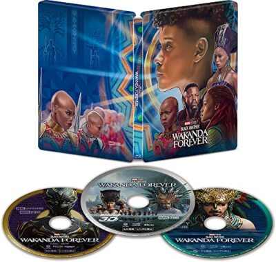 Black Panther/Wakanda Forever 4K UHD MovieNEX Steelbook digital copy Blu-ray