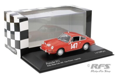 Photo A.017481 PORSCHE 911 2.0 LINGE-FALK RALLYE MONTE CARLO 1965