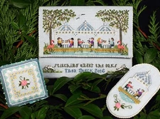 Stitching Under the Oaks - Victoria Sampler New Chart