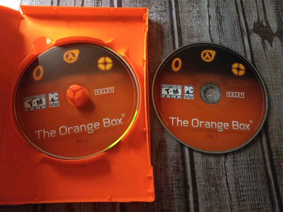 The Orange Box Computer Game PC Half Life Portal Team Fortress 2