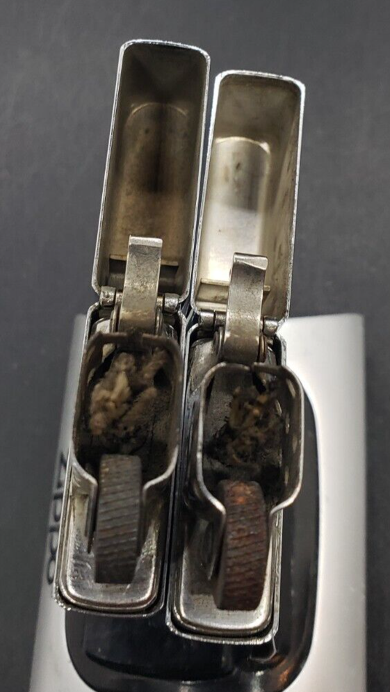 LOT 5 VINTAGE SLIM ZIPPO LIGHTER LOT 1969 1969 1972 1975 UNSTRUCK 1981