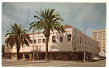 1953 PC: Belle-Vue French Restaurant Santa Monica Blvd/Ocean Ave Santa Monica CA