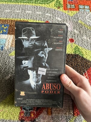 Abuso De Poder Videomax Rare Mexican Oop HTF Action Vhs