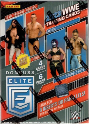 2023 Panini Donruss Elite WWE Wrestling Factory Sealed Blaster Box