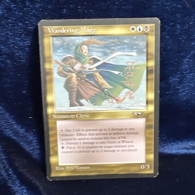 Wandering Mage Alliances Magic the Gathering MTG Card RESERVED LIST | eBay