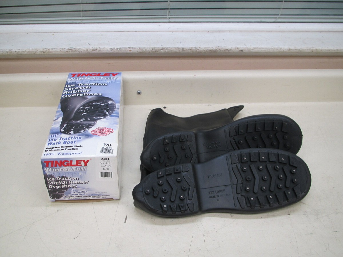 Tingley 1400 Black 3XL (US 14-15-1/2) Rubber 10\