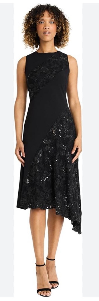 Maggy London Women's Lace Cutout Midi Dress. NWT $188 Retail. Size Women's  14 | eBay