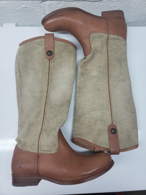 frye canvas boots