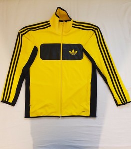 adidas jacket yellow and black