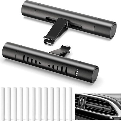 Car Air Freshener Vent Clip Refillable Metal Diffuser   Universal Essential Oil