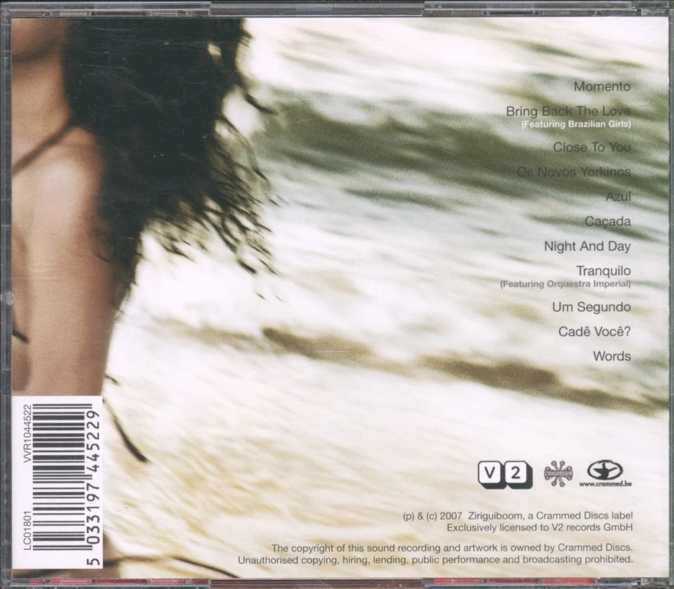 Bebel Gilberto Momento CD Germany V2 2007 VVR1044522 - Bild 2 von 3