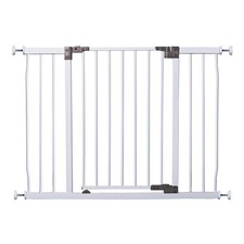 Liberty Extra-Wide Baby Safety Gate- with Smart Stay Open Feature - Fits Open...
