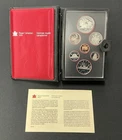 1981 Royal Canadian Mint Proof Set 7-Coin w/ Silver Dollar Trans-Canada RR