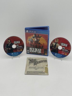 Red Dead Redemption 2 PlayStation 4 tested. Map included no manual 