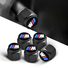 5PCS Tire Valve Stem Caps for BMW M 1 3 5 4 6X1 Universal Stem Covers Automotive