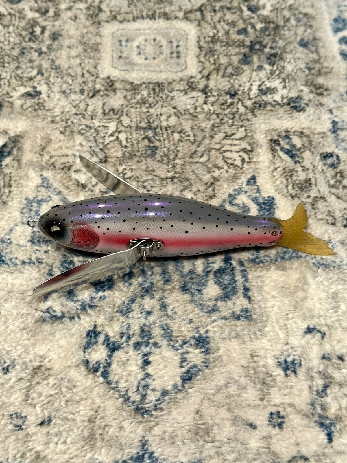 KRR One Piece Knocking Crawler Trout Topwater Crawler Bait Swimbait Bass Fishing - Image 3