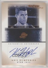 2004-05 Skybox Autographics Future Signs Embossed 16/85 Kris Humphries Auto 0u1n