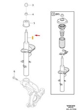 VOLVO XC40 Stoßdämpfer vorne rechts 32283432 NEU ORIGINAL