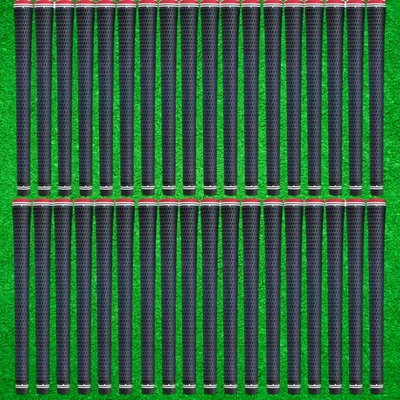 Lamkin Crossline 360 Golf Grips Black/Red .580 .600 Core Standard Midsize - New