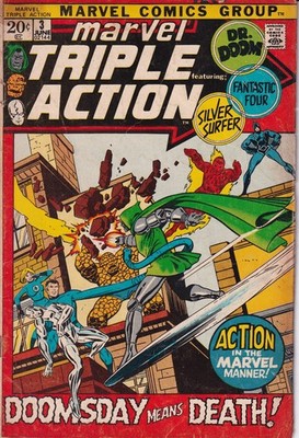 Marvel Triple Action #3 (Marvel Comics June 1972)