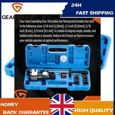 Brake Line Flaring Tool Kit Double Flaring Tool 45° for 3/16" to 3/8" Tube Set