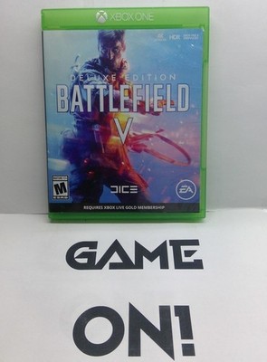 Battlefield 5 V - Deluxe Edition (Xbox One, 2018) Complete Tested Working