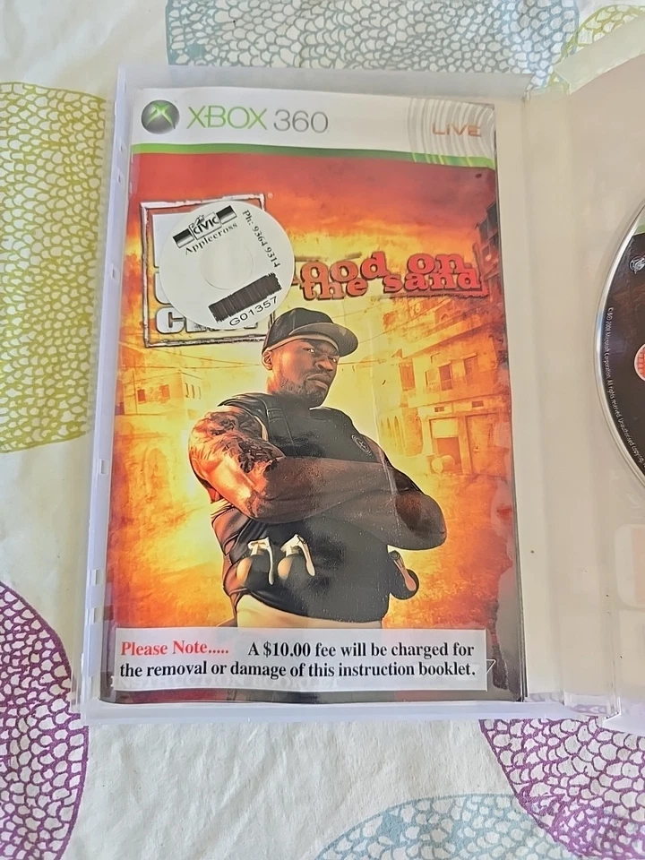 50 Cent: Blood on the Sand Xbox 360 Rare Game Complete With Manual - Image 2 of 4