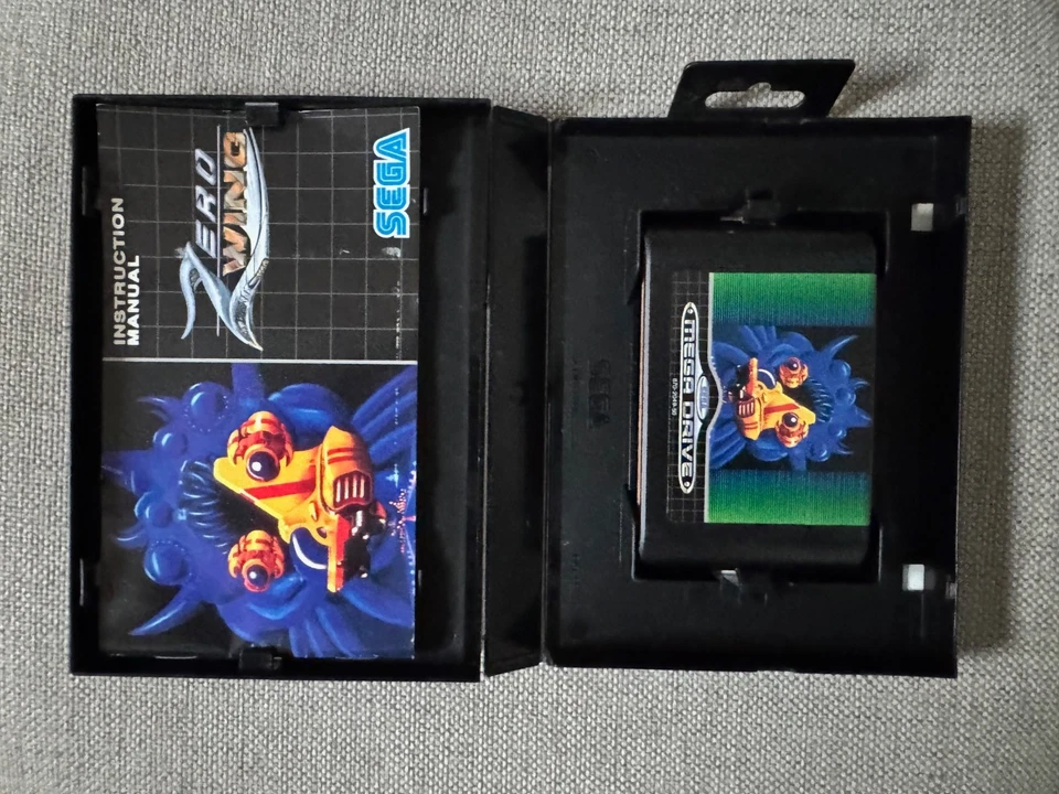 Mega Drive ZERO WING *Works on Genesis* Rare Sega PAL Version REGION FREE - Image 3 of 3
