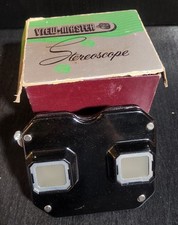 VIEW-MASTER STEREOSCOPE VINTAGE 1950s SAWYER'S USA ORIGINAL WITH BOX WORKS WELL