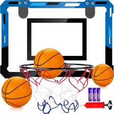 Basketball Mini Hoop Indoor Boys Gifts for Kids Adults, Door Room Mini Hoop with