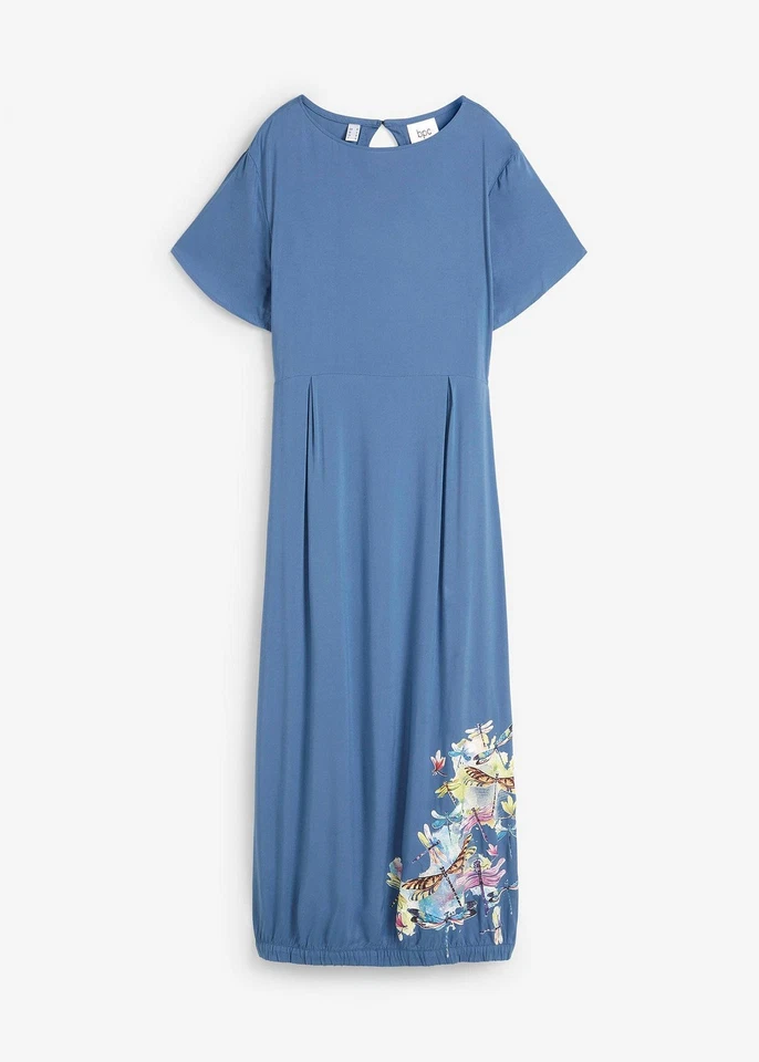 Maxikleid Gr. 50 Blau Damen Freizeitkleid Maxi-Kleid Neu - Bild 1 von 1