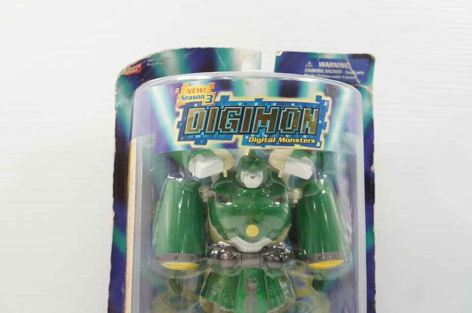 Digimon Warp Digivolving MegaGargomon Season 3 2002 Bandai Figure - Image 2 of 4