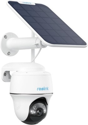 REOLINK 5MP 2K+WiFi Battery Solar Security Camera Argus PT + Solar Panel