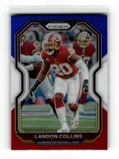 Landon Collins 2020 Panini Prizm #184 Redskins Commanders Red White and Blue