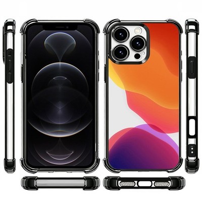 Colorful Wallpapers Four-corner airbags TPU phone case for ipone 11-17