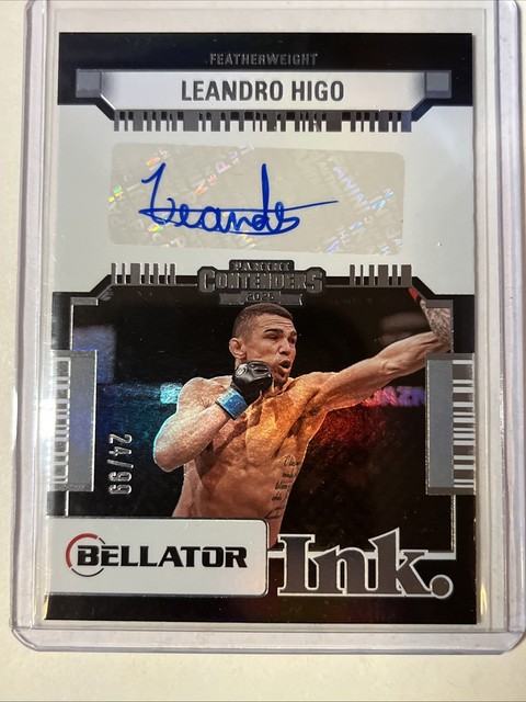 2025 Panini Contenders PFL LEANDRO HIGO Bellator Ink Auto #24/99