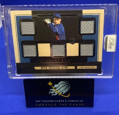 2025 Panini Three And Two Hye-Seong Kim #FCS-HSK Full Count Swatches /49 