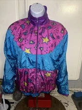Vtg Pristine Mint Condition Jpi Kids Windbreaker Size 10-12 Mint !!!!