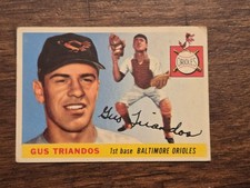 1955 Gus Triandos #64 Orioles EX+