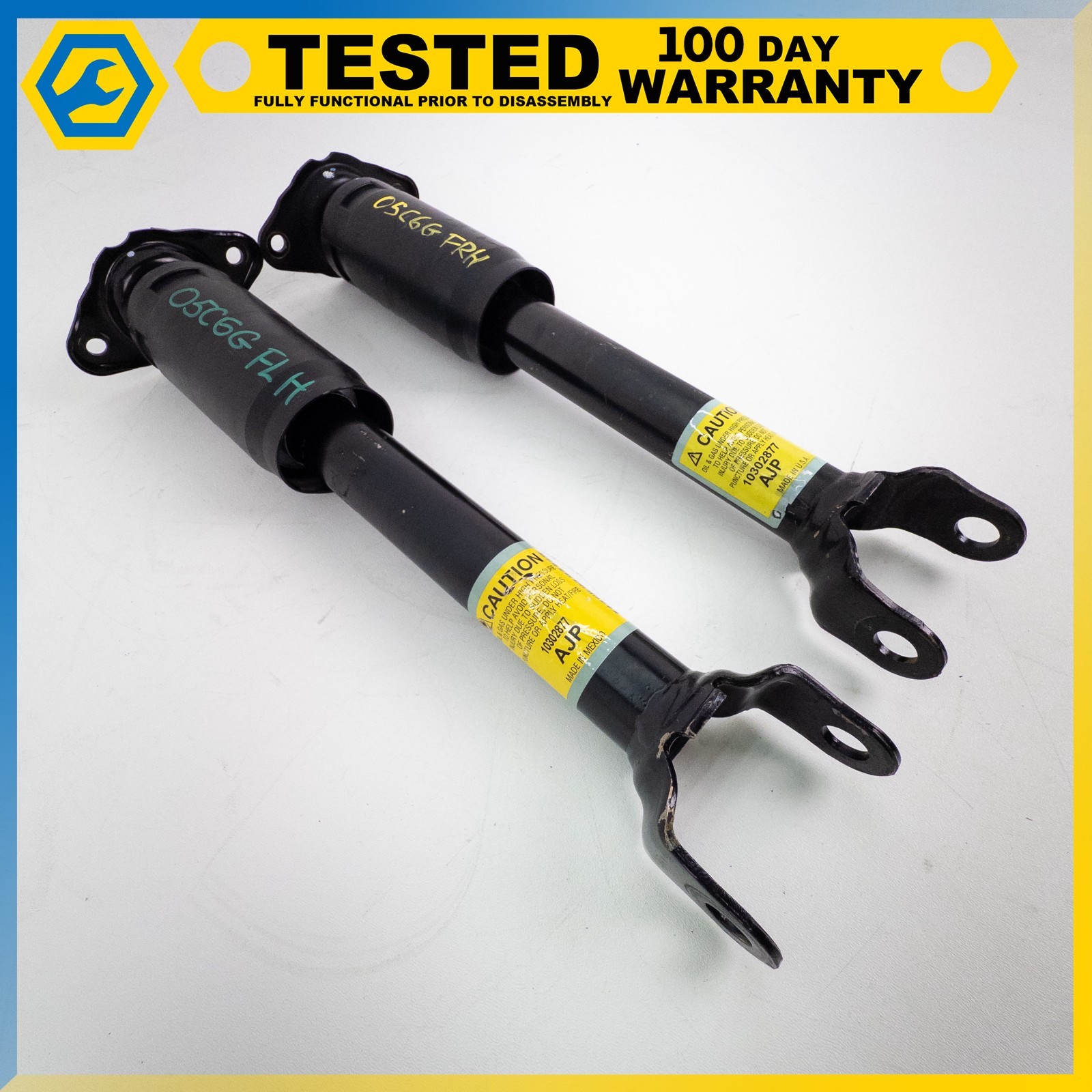 05-13 CHEVROLET CORVETTE C6 REAR RIGHT LEFT SHOCK STRUT ABSORBER ASSEMBLY SET OE