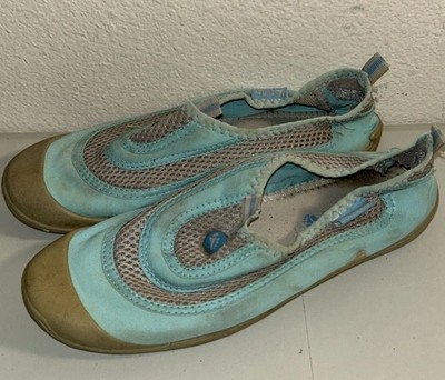 Cudas Size 8 Flatwear Women s Water Light Grey & Blue Shoes