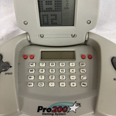 ProTech Pro 200 Gaming System Handheld Console Tetris Retro Game