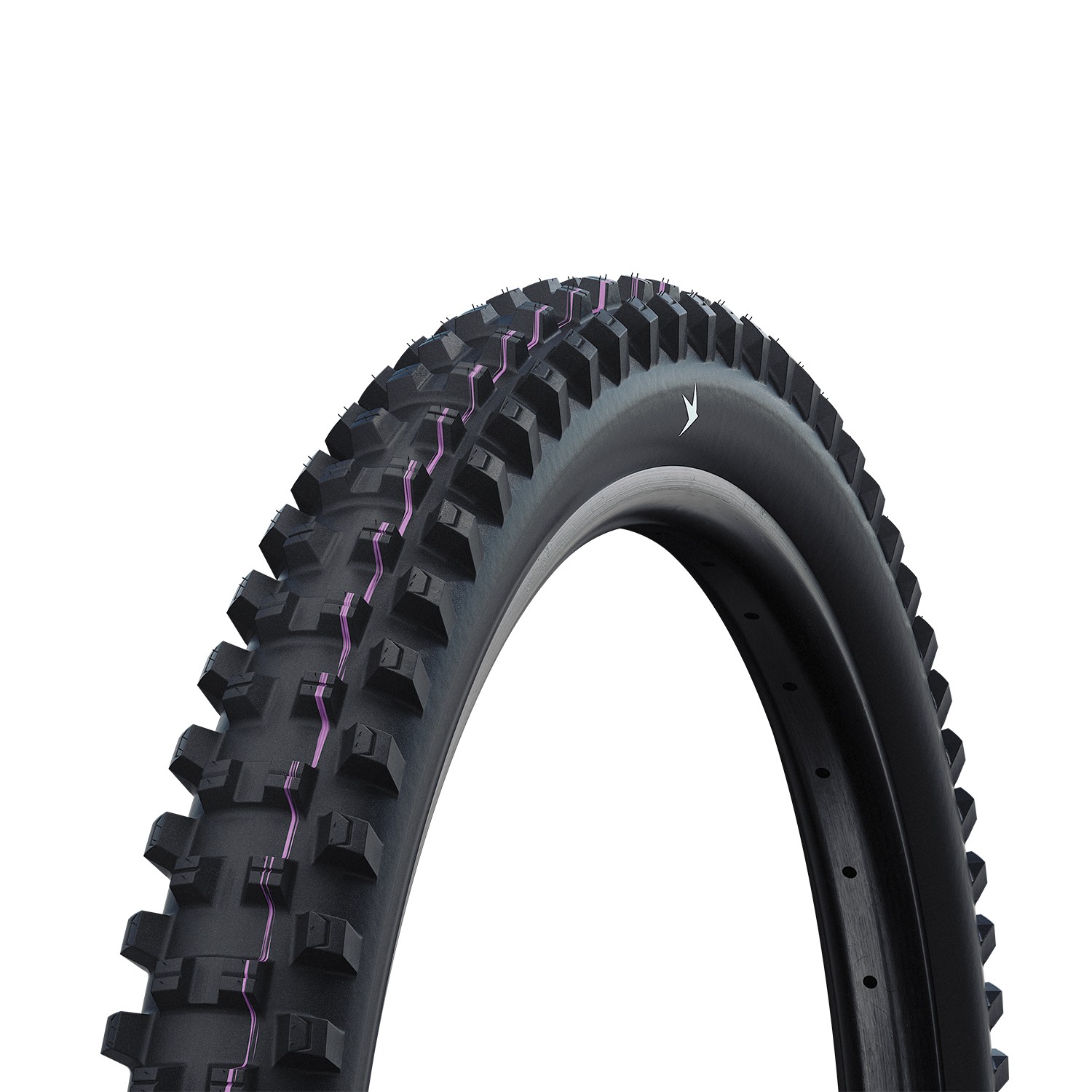 Pneu Shredda Front Gravity Pro TLR 29x2.50 noir pour VTT de descente