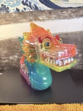 Quetzalcóatl Sofubi Maxtoy Co Ft Frank Mysterio Rainbow Color Soft Vinyl