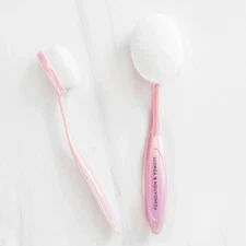 Farmasi Oval Makeup Brushes Set Foundation Powder Concealer Contour -FREE SHIP!