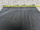 Ming Wang Size XS 4-6 Black Ribbed A-Line Pointelle Knit Midi Skirt NWT $195